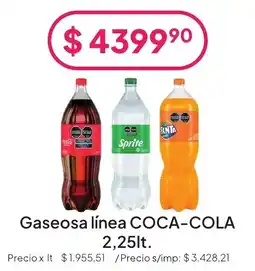 Hergo Coca-cola gaseosa línea oferta