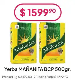 Hergo Mañanita yerba mate oferta