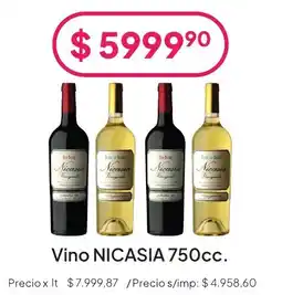 Hergo Nicasia vino oferta