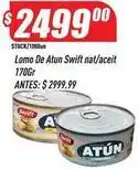 Supermercados Comodin Swift - lomo de atun nat/aceit oferta