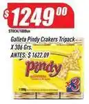 Supermercados Comodin Pindy - galleta crackers tripack oferta