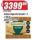 Supermercados Comodin Arcor - galleta hogareña salvado + 3 oferta