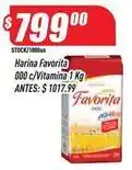 Supermercados Comodin Favorita - harina 000 c/vitamina 1 kg oferta