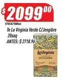 Supermercados Comodin La virginia - te verde c/jengibre oferta