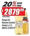 Supermercados Comodin Casalta - vinagre de manzana oferta