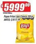 Supermercados Comodin Lay's - papas fritas clasica oferta