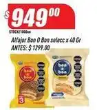 Supermercados Comodin Bon o bon - alfajor selecc oferta