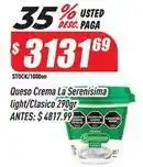 Supermercados Comodin Queso crema oferta