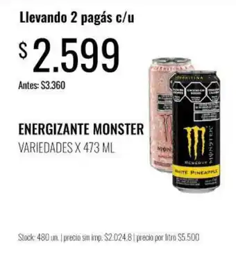 Monster energizante