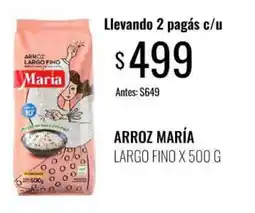Supermercados Tadicor Maria arroz largo fino oferta