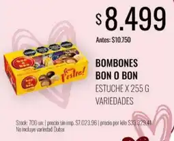 Supermercados Tadicor Bon o bon bombones variedades oferta