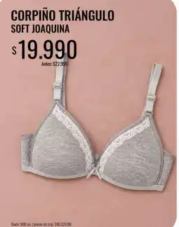 Supermercados Tadicor Soft joaquina corpiño triángulo oferta