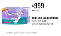 Supermercados Tadicor Doncella protector diario pocket anatómico oferta