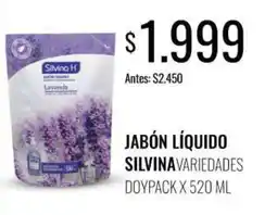 Supermercados Tadicor Silvina jabón líquido oferta