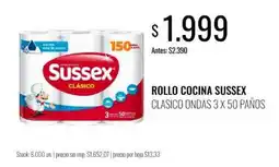 Supermercados Tadicor Sussex rollo cocina clásico ondas oferta