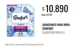Supermercados Tadicor Comfort suavizante para ropa clásico oferta