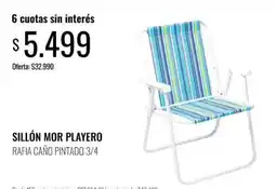 Supermercados Tadicor Sillón mor playero oferta