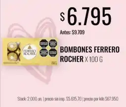 Super MAMI Ferrero rocher bombones ferrero rocher oferta
