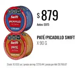 Super MAMI Swift paté/picadillo oferta