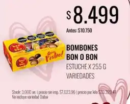 Super MAMI Bon o bon bombones variedades oferta