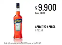Super MAMI Aperol aperitivo oferta