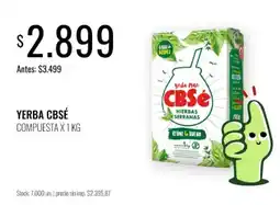 Super MAMI Yerba CBSé yerba mate hierbas serranas oferta
