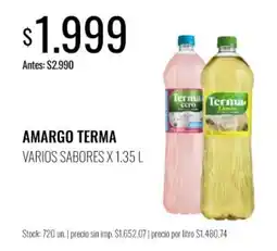 Super MAMI Terma amargo terma oferta