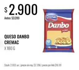 Super MAMI Cremac queso danbo oferta