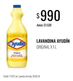Super MAMI Ayudín lavandina original oferta