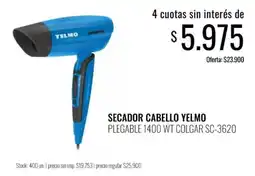Super MAMI Yelmo secador cabello plegable oferta