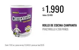 Super MAMI Campanita rollo de cocina practirrollo oferta