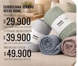 Super MAMI Vesta home cubrecama verano oferta
