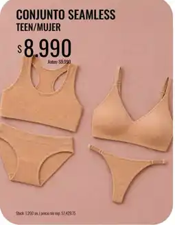 Super MAMI Conjunto seamless teen/mujer oferta