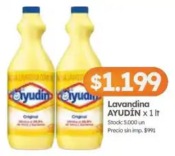 Cordiez Ayudin lavandina oferta