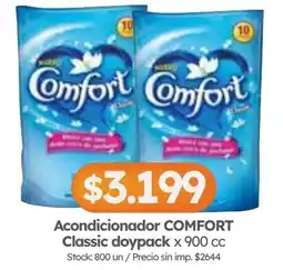 Cordiez Comfort acondicionador classic doypack oferta