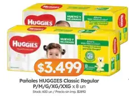Cordiez Huggies pañales classic regular oferta