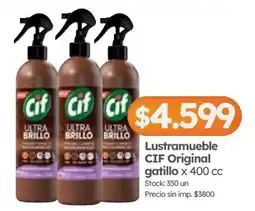 Cordiez Cif lustramueble original gatillo oferta