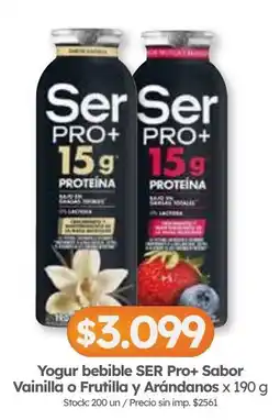 Cordiez Ser pro+ yogur bebible oferta