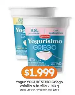 Cordiez Yogurisimo yogur griego oferta