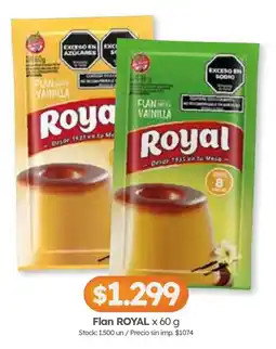 Cordiez Royal flan vainilla oferta