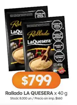Cordiez La quesera rallado oferta