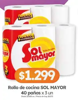 Cordiez Sol mayor rollo de cocina oferta