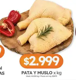 Cordiez Pata y muslo oferta