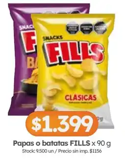 Cordiez Fills papas o batatas clasicas oferta