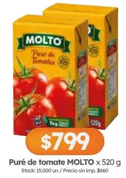 Cordiez Molto puré de tomates oferta