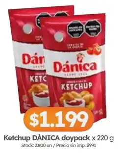 Cordiez Dánica ketchup oferta