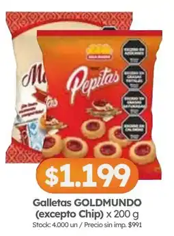 Cordiez GOLDMUNDO galletas oferta
