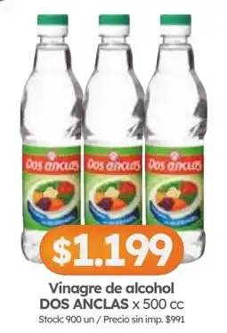 Cordiez Dos anclas vinagre de alcohol oferta