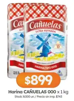 Cordiez Cañuelas harina tipo 000 oferta