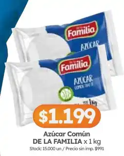 Cordiez Familia azúcar común oferta